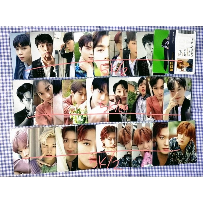 photocard pc dicon nct official doyoung yuta johnny