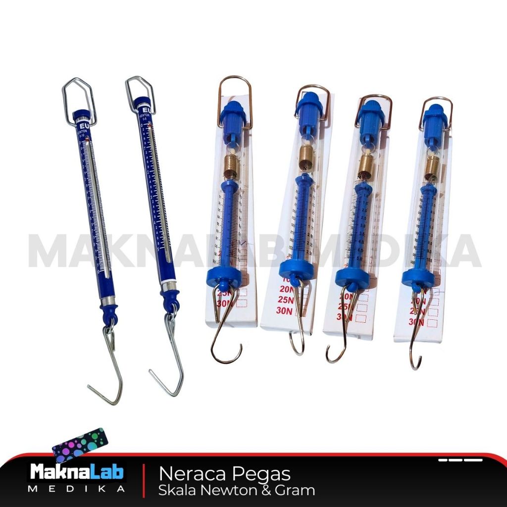 Neraca Pegas Tubular l Timbangan Pegas Skala l Spring Dynamometer / Neraca Pegas Peraga