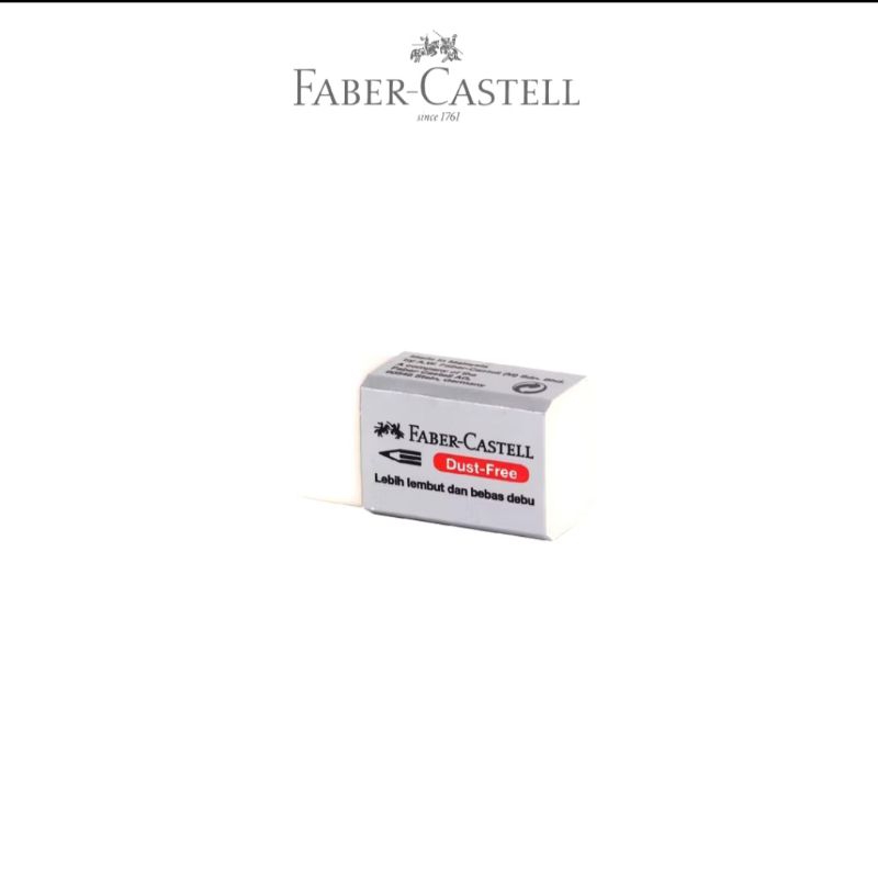 

Penghapus Faber-Castell Kecil Putih Dust Free Harga 3 Buah/Pcs