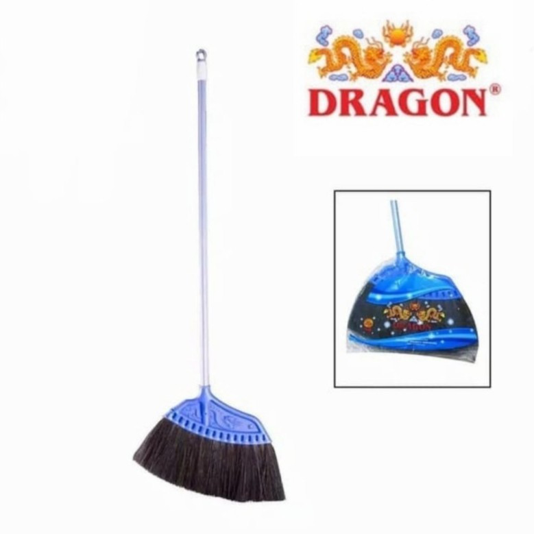 Sapu Lantai Sapu Injuk Sapu Gagang Panjang Sapu Ijuk Lantai Dragon