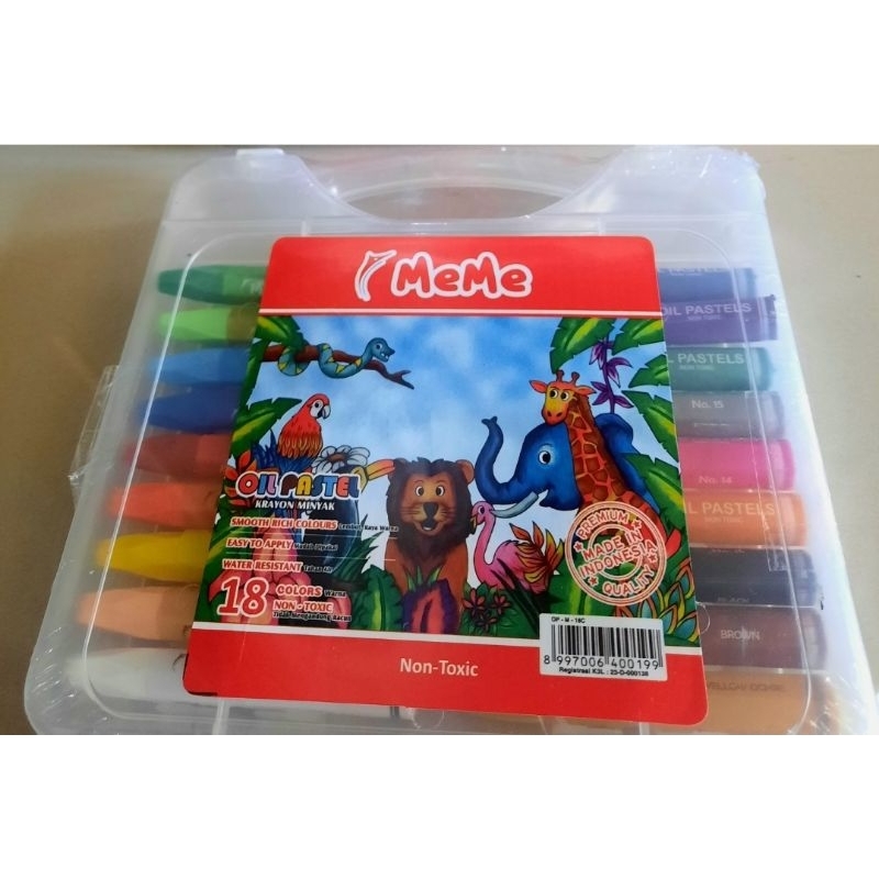 

Crayon Meme 18 warna / Oil Pastel (new)