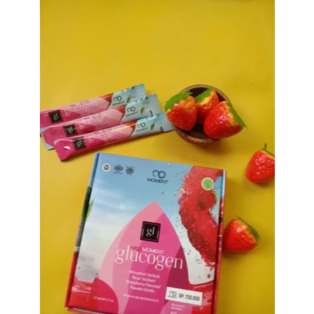 NEO GLUCOGEN MOMENT Suplemen Minuman Kecantikan, Collagen, Gluthatione, Vitamin Kulit