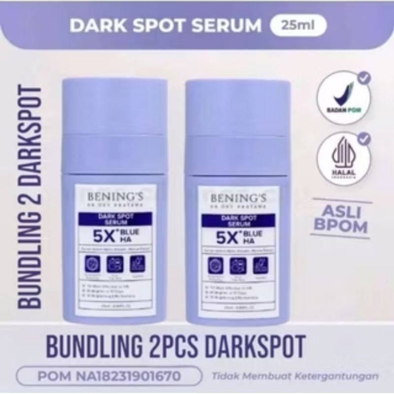 Bening's Darkspot Serum | Menyamarkan Flek Hitam. Bintik Bintik Hitam Pada Wajah