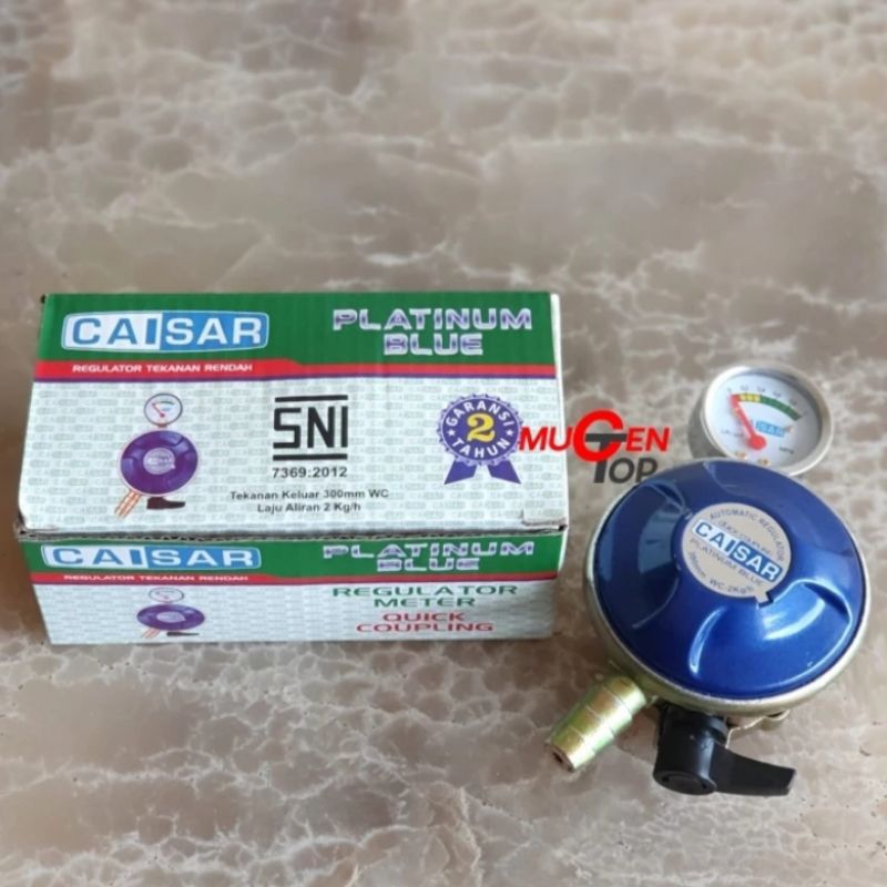 Regulator Kompor Gas / Regulator Gas Platinum Blue CAISAR