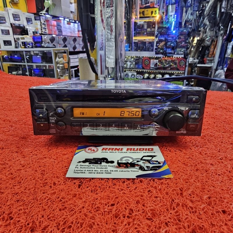 Head Unit Single Din Toyota Avanza 2012-2013 CD Radio FM AM