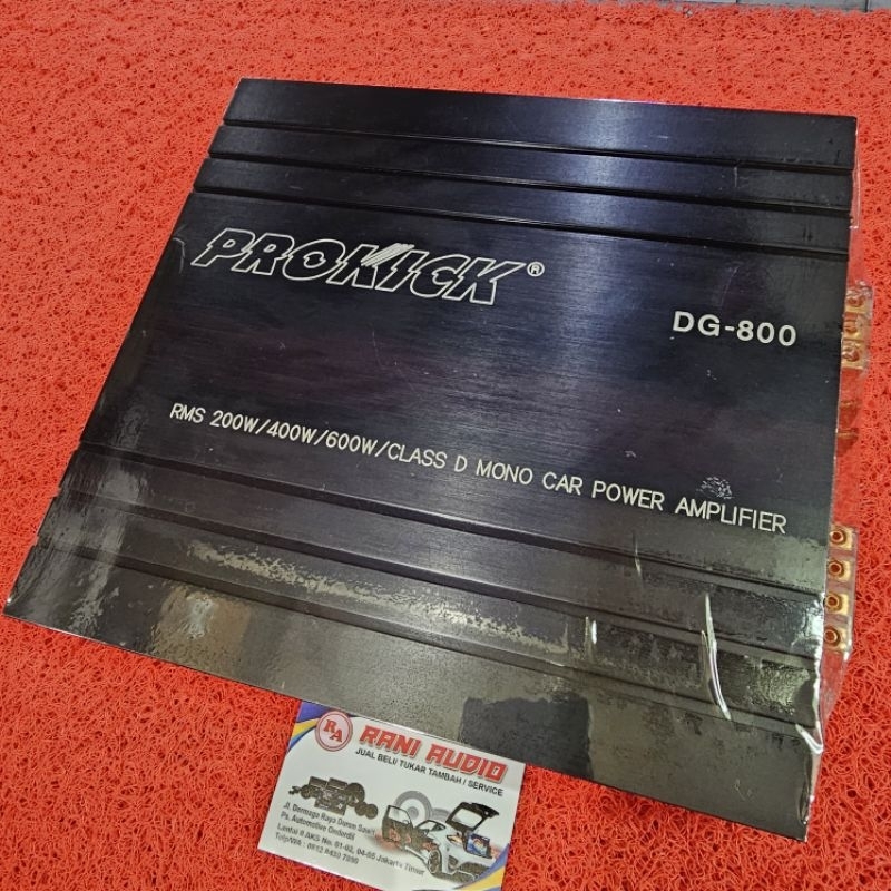 Power Monoblock PROKICK DG-800 CLASS D