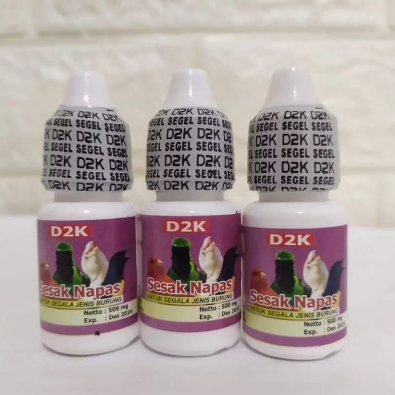 D2K Sesak Nafas obat burung sesak nafas megap-megap gangguan pernafasan