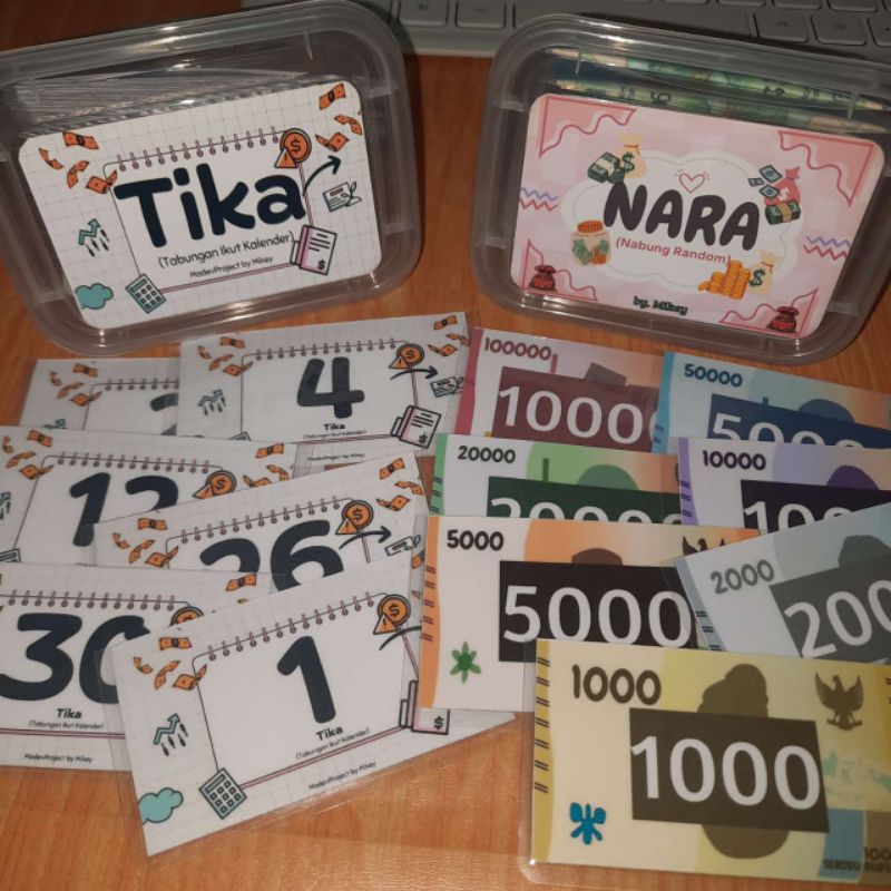 

PAKET MENABUNG AMPLOP MINI | NABUNG RANDOM | TABUNGAN IKUT KALENDER