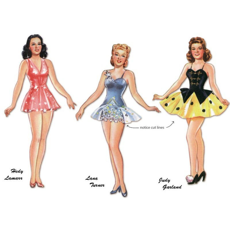 Paper Dolls vintage Asyik