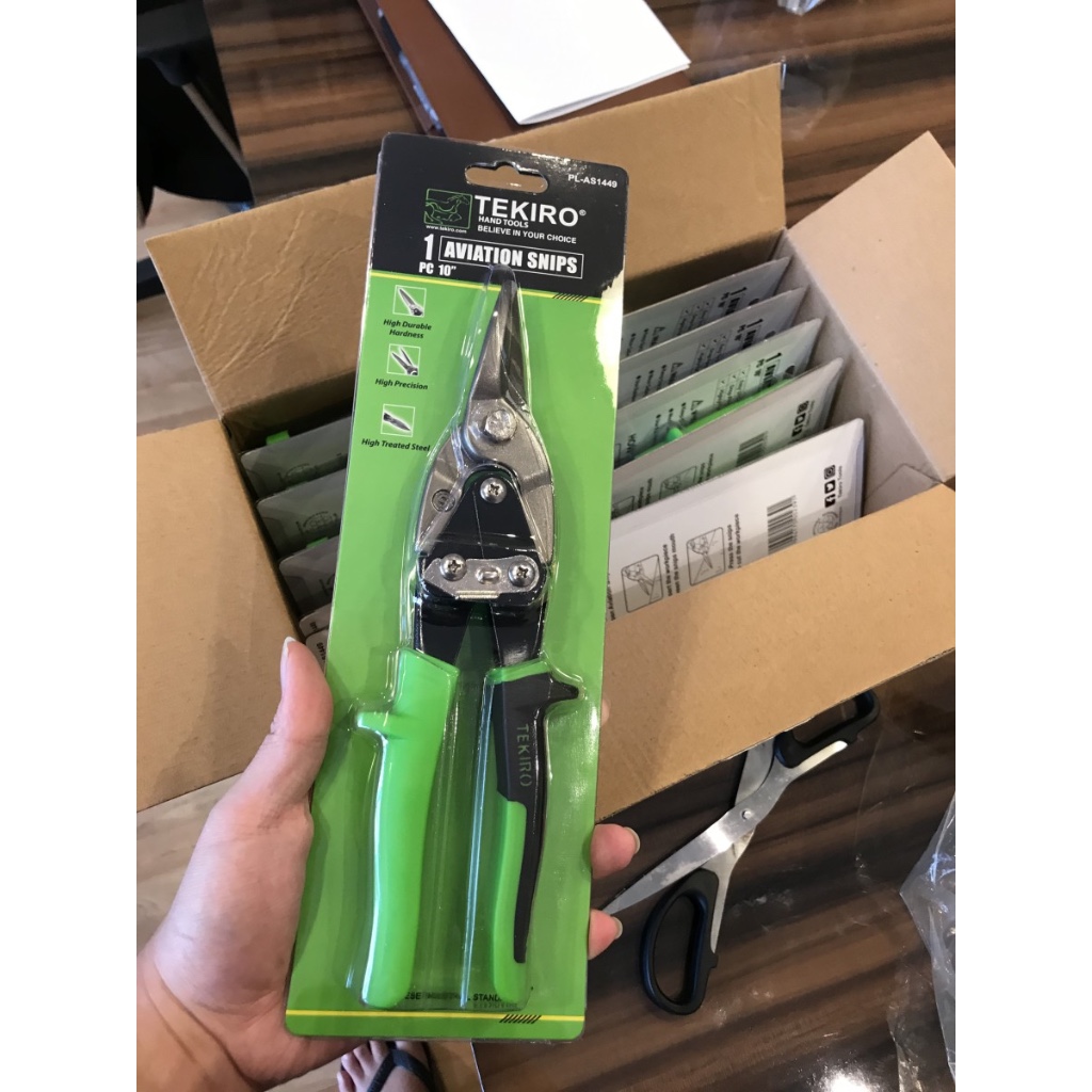 Gunting seng 10 inci Tekiro - Aviation Pliers tekiro 10"- Seng Gunting