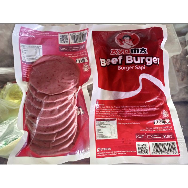 

AYOMA BERF BURGER Isi 10