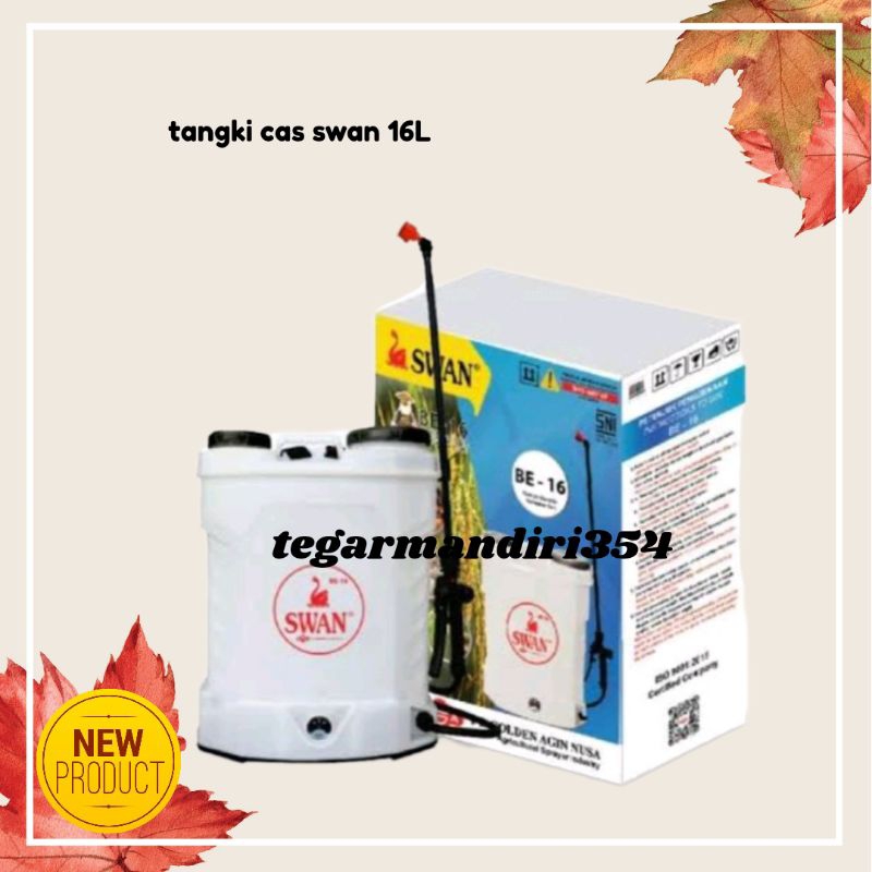 Tangki cas swan 16liter sprayer elektrik swan 16liter tangki elektrik swan 16liter