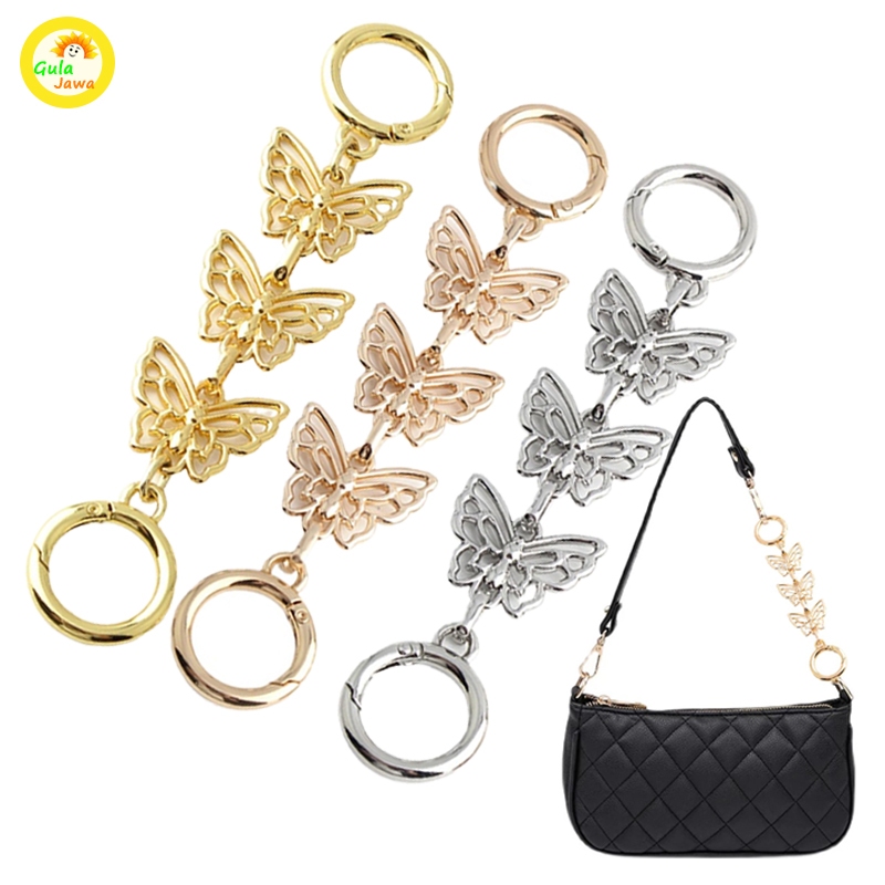 Chain Strap Extender Bag Strap Bag Chain 140mm Kupu-Kupu