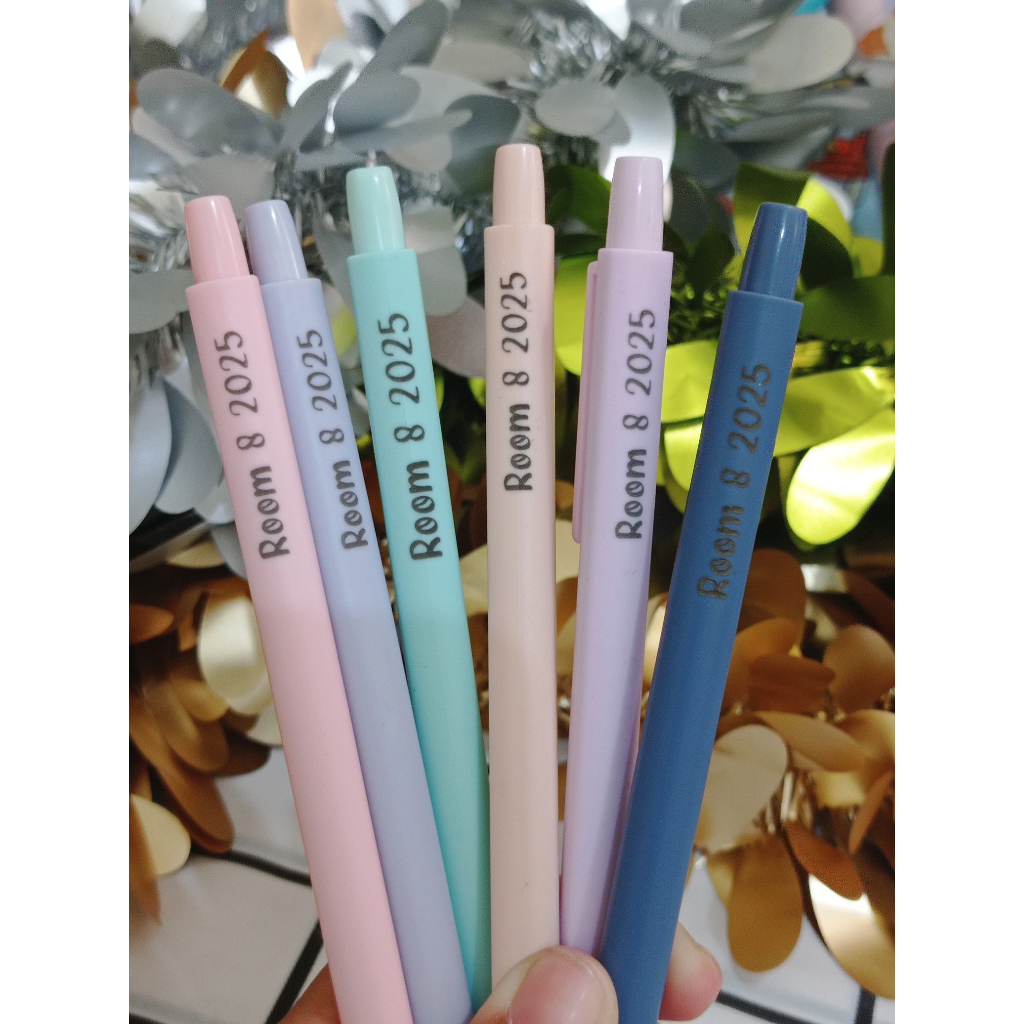 

mechanical pencil pastel 0.5mm | pensil mekanik custom nama