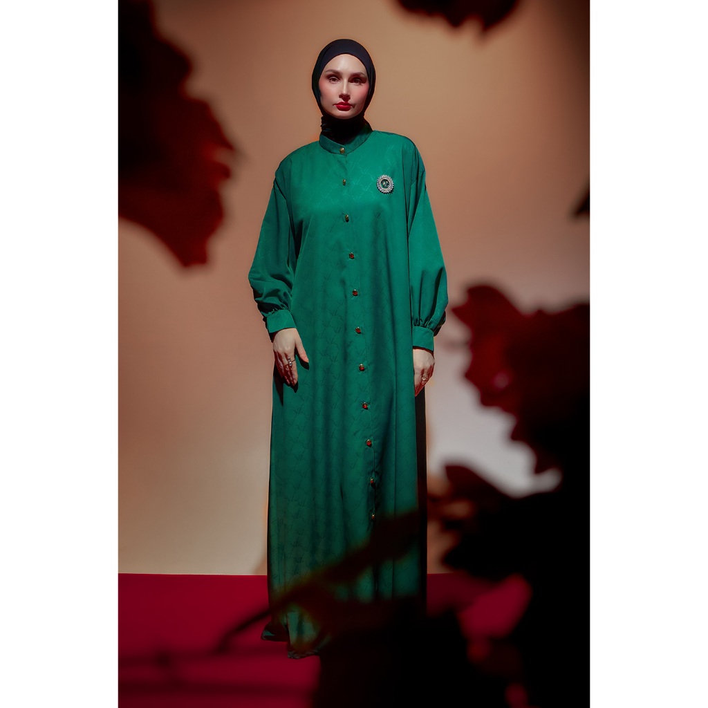 CLASSIC EMBOSSED DRESS - VIVI ZUBEDI