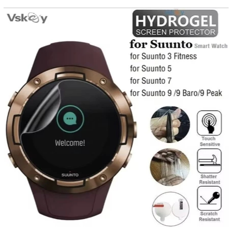 Suunto 5 Peak / 7 / 9 / 9 Baro / 9 Peak / 9 Peak Pro Hydrogel Screen Protector Film