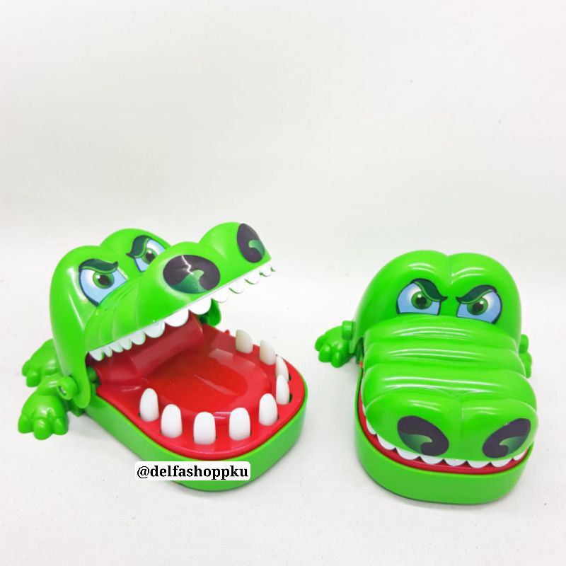 mainan buaya buka mulut
