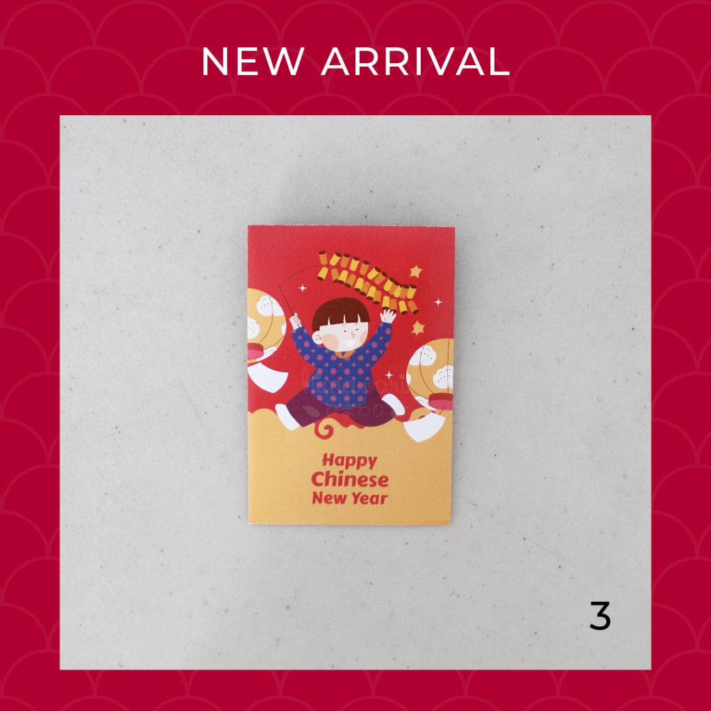 

Amplop Angpau Imlek 2025 kecil - Motif 3