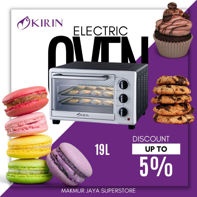 OVEN LISTRIK KIRIN KBO190LW