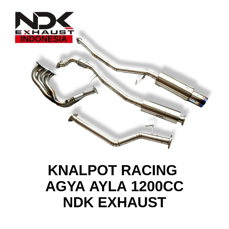 KNALPOT RACING AGYA AYLA 1200CC NDK EXHAUST
