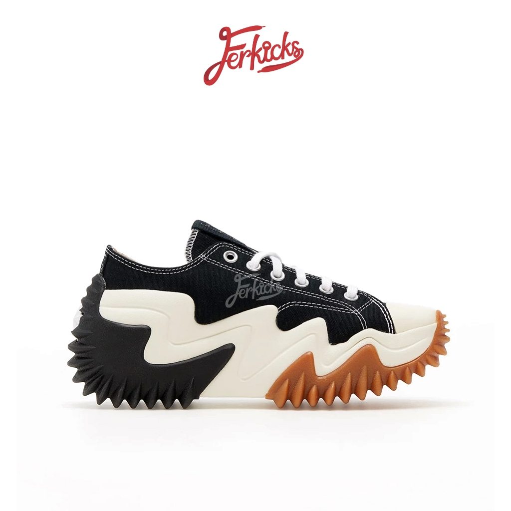 Converse Chuck Taylor Run Star Motion Platform Low Black White