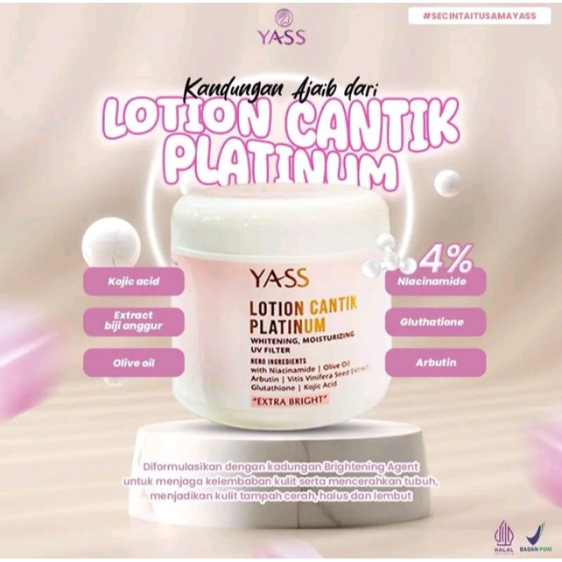 YASS Lotion Cantik Platinum
