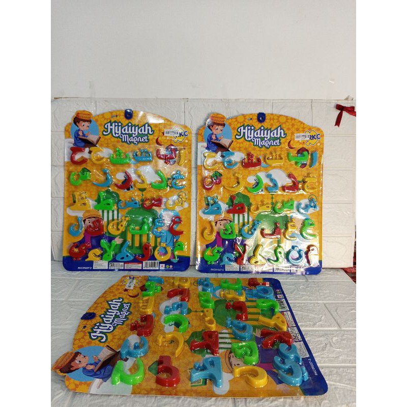 Huruf Hijaiyah Magnet Mainan Anak / Hijaiyah / Pengenalan Huruf Anak