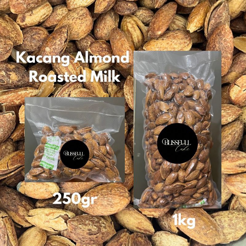 

Kacang Almond Roasted Milk/ Kacang Almond panggang susu