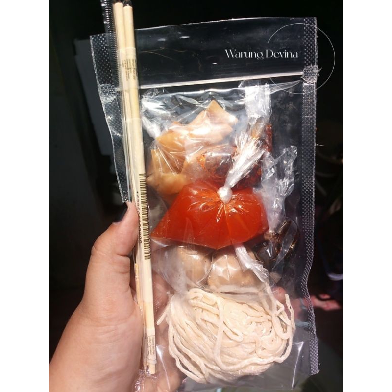 

Mie Jebew baso/mie kobong/mie pedas termurah