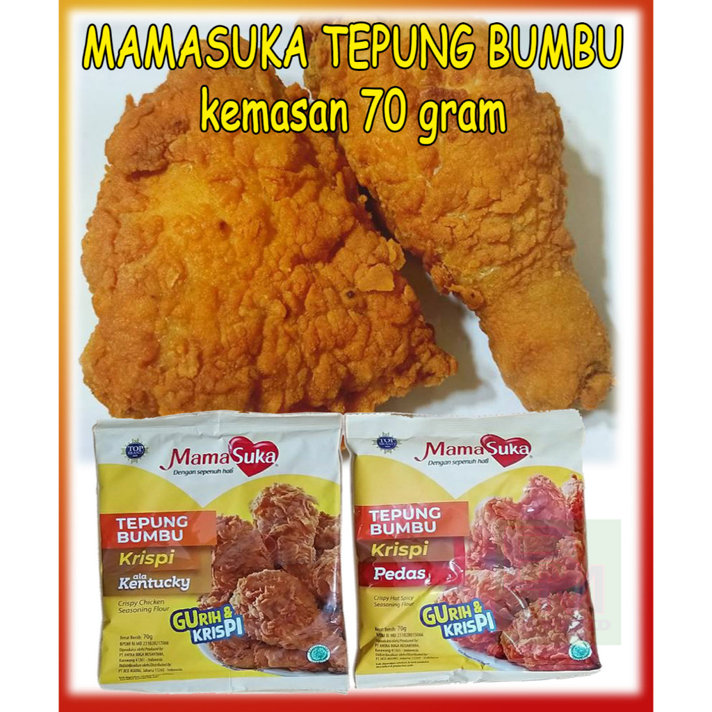 

Mama Suka Tepung Bumbu kemasan 70 Gram