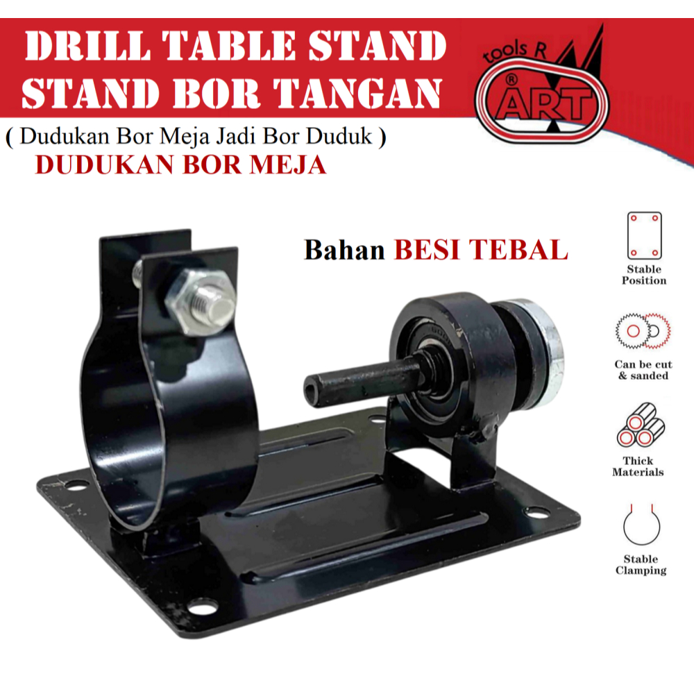 Dudukan Bor Tangan Jadi Bor Duduk Dudukan Bor Meja Drill Table Stand Bor Dudukan Bor Tangan ART