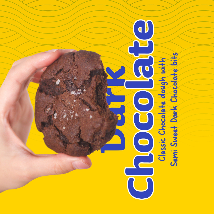 

DARK CHOCOLATE COOKIE - SOFT CHEWY COOKIES - THE GOOSE BAKER