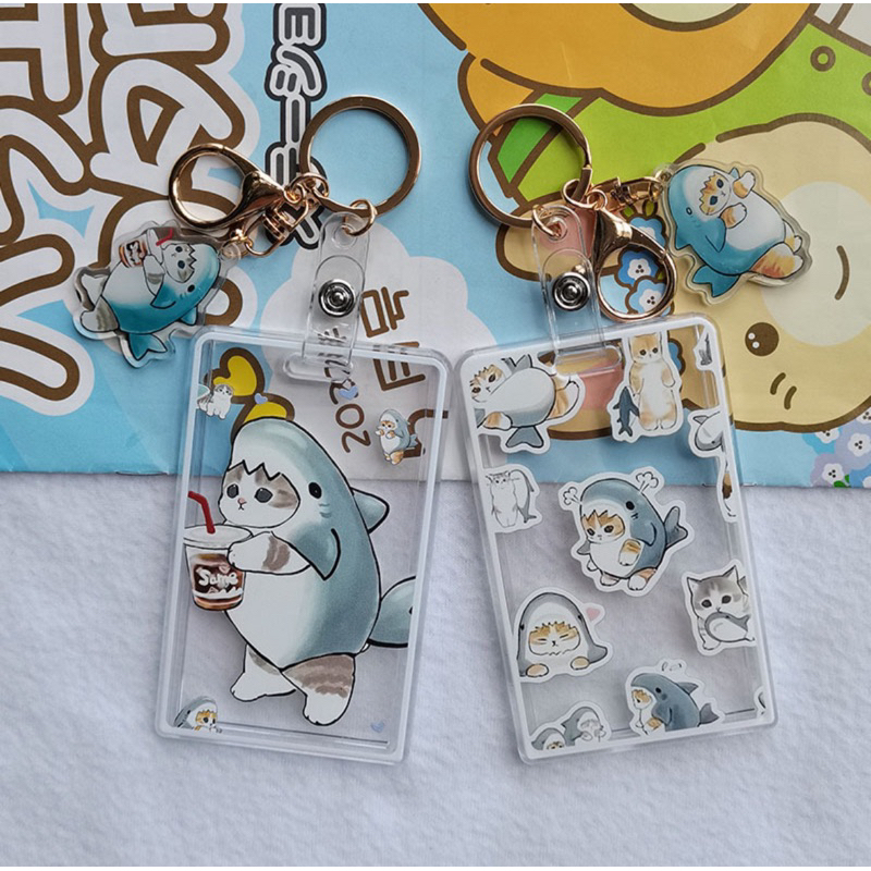 

ATH ID CARD HOLDER MOTIF KAWAII TEMPAT KARTU PHOTOCARD PHOTO CARD CAT MOFUSAND