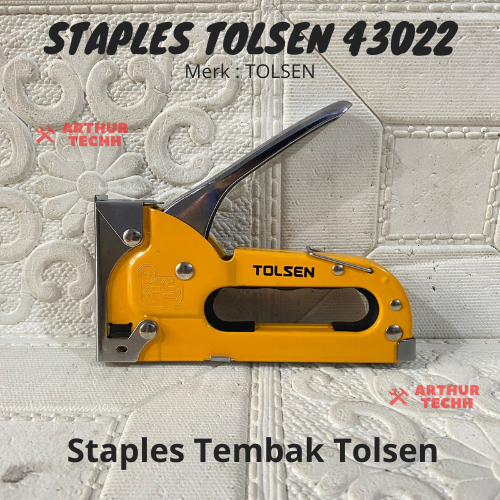 

TOLSEN Gun Tacker Staples Tolsen 43022 Staples Tembak Tolsen Original