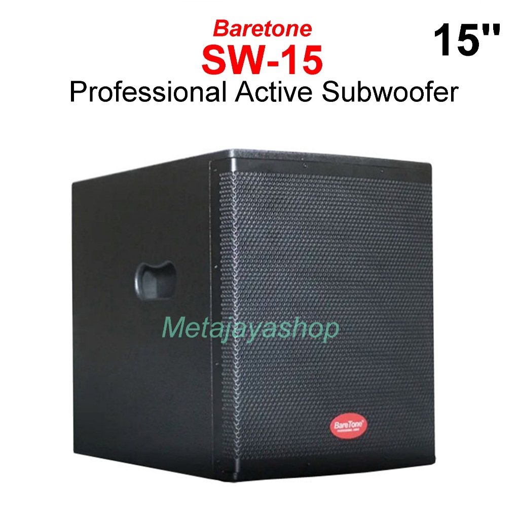 Speaker Subwoofer Active Baretone SW-15 / Subwoofer Active 15 Inch