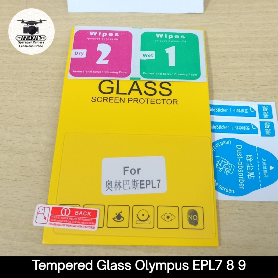 Screen Protector Tempered Glass Lcd Olympus EPL7 EPL8 EPL9 EPL 7 8 9