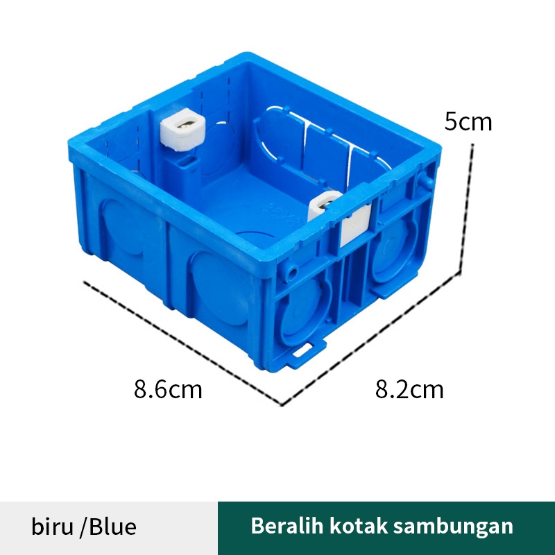 HONGDI - Inbow Dus untuk saklar Biru