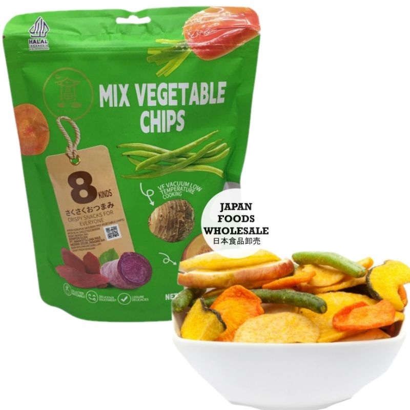 

Tianfu Mix Vegetable Chips / keripik sayuran / cemilan impor