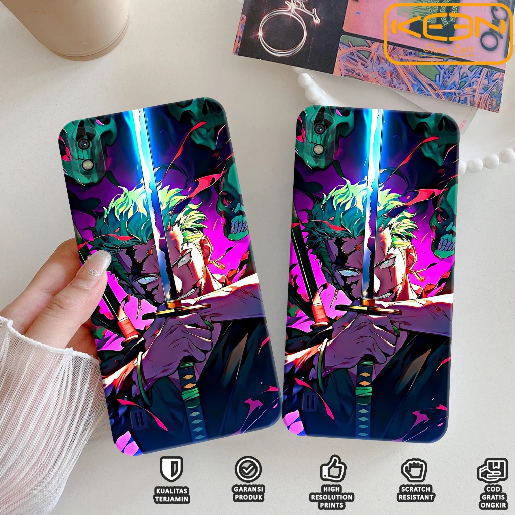 Case Samsung A10 - Casing Hp Samsung A10 Motif Zoro - Softcase Samsung A10 - Softcase Hp Samsung A10