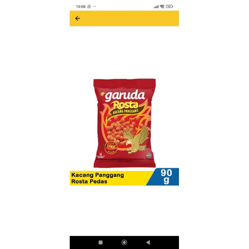 

Garuda kacang panggang rosta