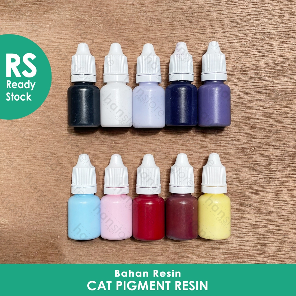 

RS Cat Pigment Resin Pewarna Cair / pigmen oil based / Kerajinan / Bahan Resin Dekorasi