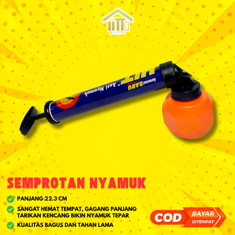 ALAT SEMPROTAN NYAMUK / POMPA HAMA HIT / HIT POMPA ANTI NYAMUK ANTI KARAT / SEMPROTAN OBAT NYAMUK HI