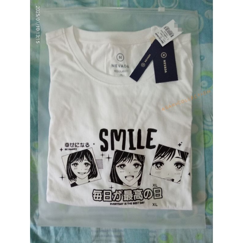 [TERBATAS] kaos anime merk nevada by matahari Ori