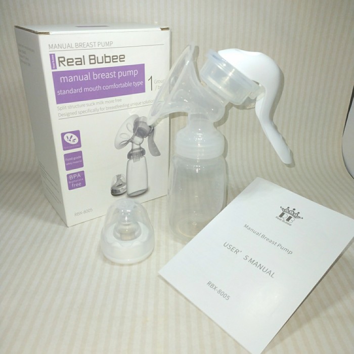 Real Bubee Manual Breast Pump  /Pompa ASI Manual Breast Pump Manual - Pompa Manual