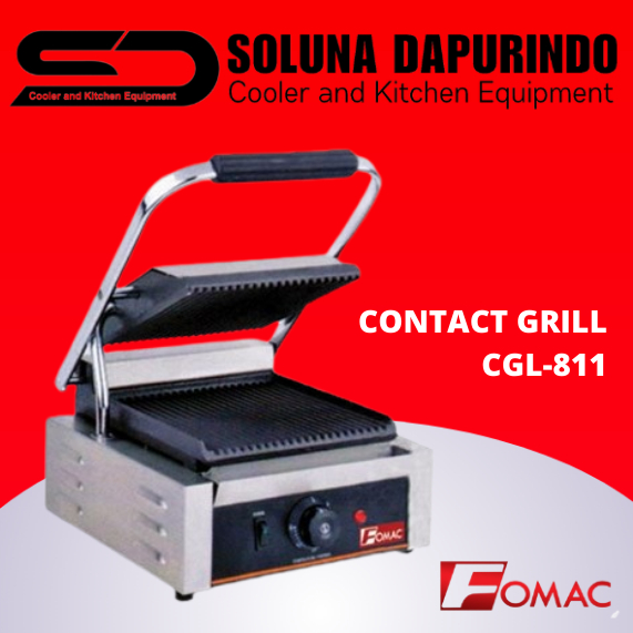 FOMAC Contact Grill CGL-811 / CGL811 / Mesin Pemanggang