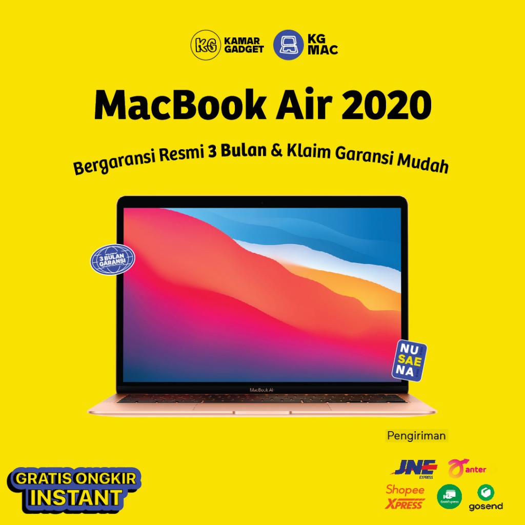 Macbook Air 2020 Second - Macbook Second Original Laptop Apple Second Ori Bergaransi Macbook IBox Ma