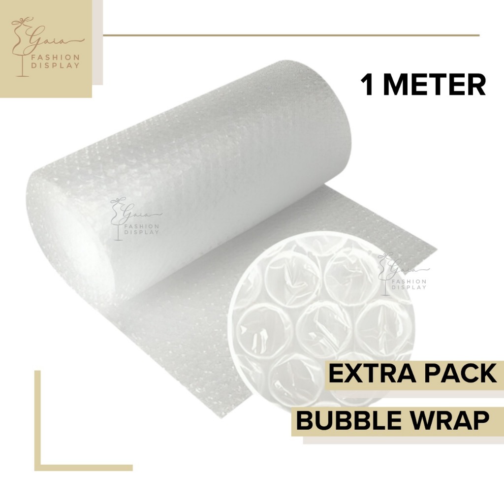 

Bubble wraping 100 CM X 120 CM / Plastik Bubble Wraping Tambahan Packing / Pembungkus Barang (MTR)