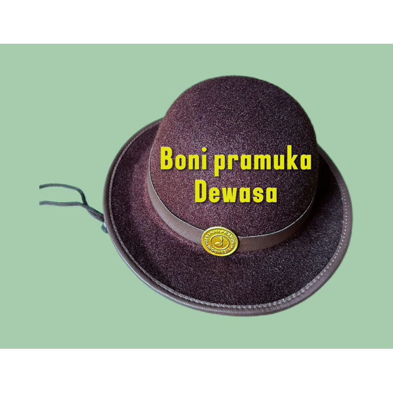 Topi Pramuka Dewasa Boni