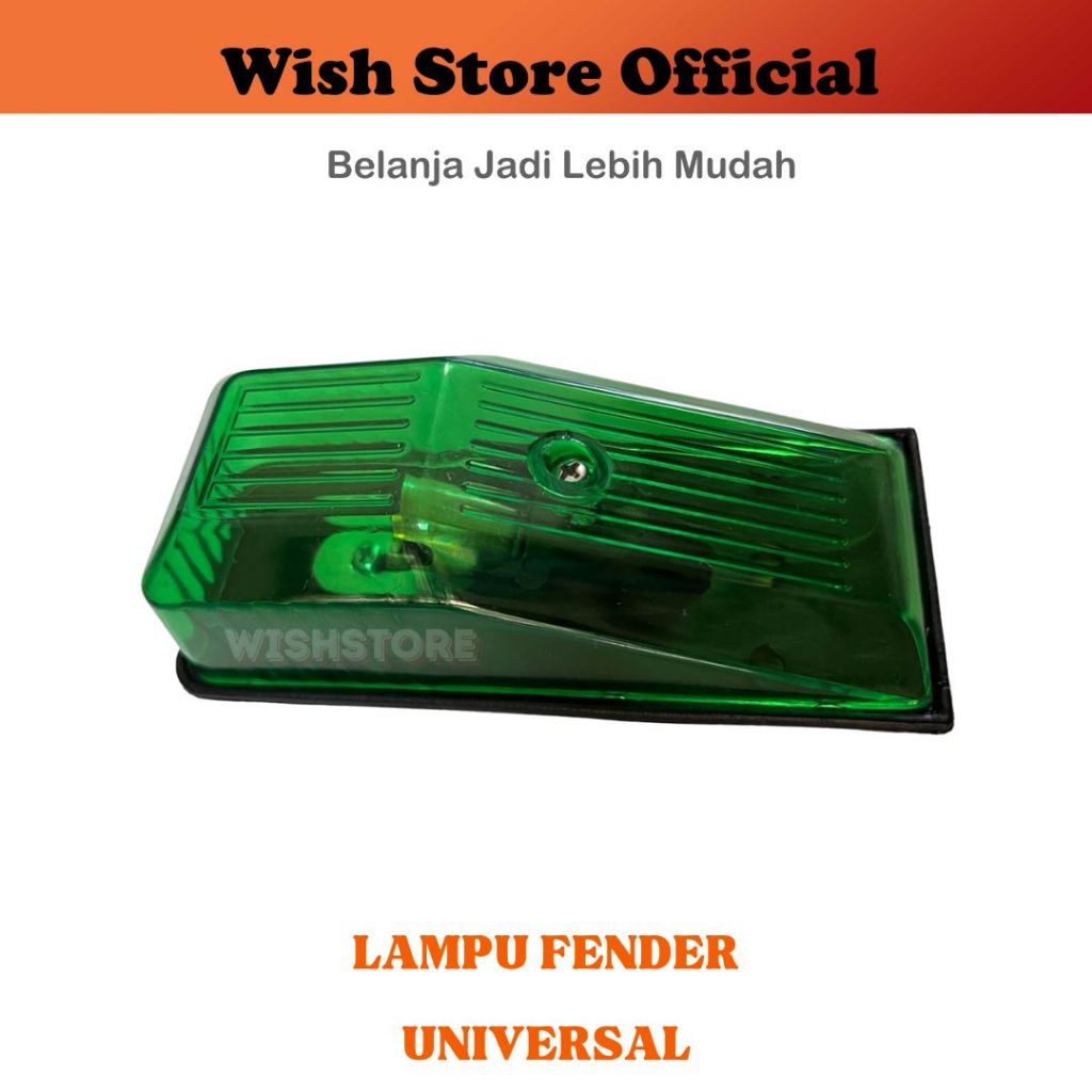 [PCS] Lampu Samping Fender Side Lamp Kodok Bus Bis Truk Bak Box Truck Tanki Aksesoris Variasi KG-35 