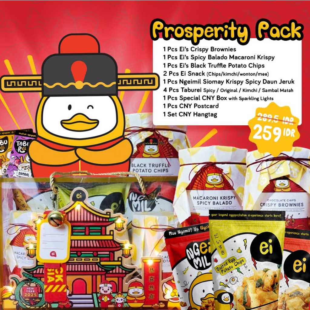 

Prosperity Pack - Chinese New Year Hampers